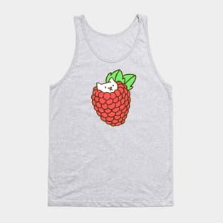 Raspberry Kitten Tank Top